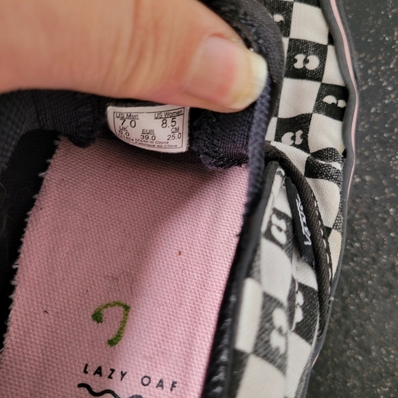 Vans X Lazy Oaf Slip On Sneakers - Picture 7 of 9